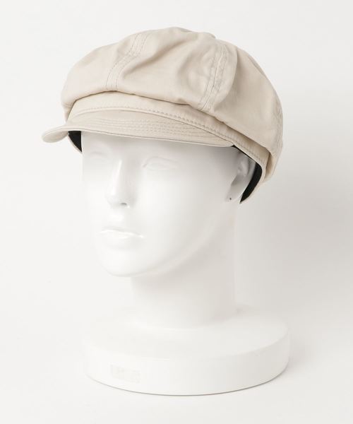 FUNALIVE(ファンアライブ)の「SI Original ツイルキャスケット(キャスケット・メンズ・ネイビー/ホワイト/ベージュ/オリーブドラブ/ブラック・FREE)」の7枚目の写真
