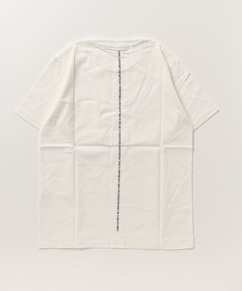 ADMIX/ATELIER SAB MEN（アドミックスアトリエサブメン）の「2枚セット Tシャツ ホワイトT（無地・プリント）（Tシャツ/カットソー・メンズ・ブラック/オフホワイト・48/50/52）」の17枚目の写真