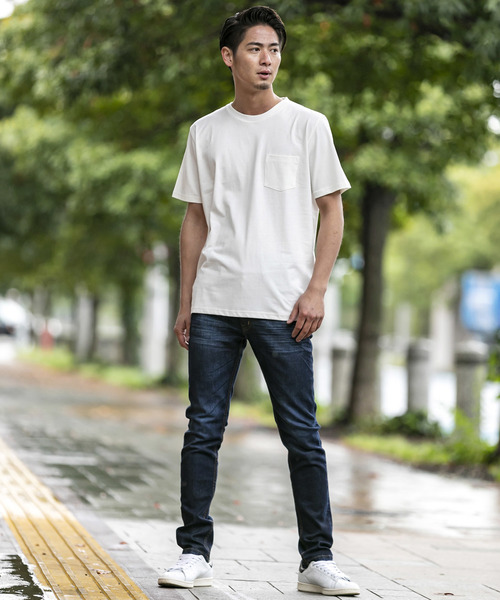 ADMIX/ATELIER SAB MEN（アドミックスアトリエサブメン）の「2枚セット Tシャツ ホワイトT（無地・プリント）（Tシャツ/カットソー・メンズ・ブラック/オフホワイト・48/50/52）」の22枚目の写真