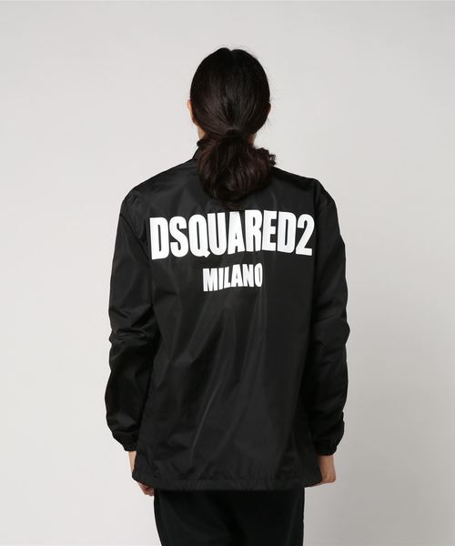 DSQUARED2(ディースクエアード)の「Sportsjacket /0182(ナイロンジャケット・メンズ・ブラック・44/46/48/42)」の3枚目の写真