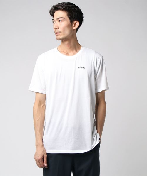 Hurley (ハーレー)の「M HRLY DF OAO 2.0 TEE SS / ハーレー ロゴプリントTシャツ ユニセックス(Tシャツ/カットソー・メンズ・ブラック/ホワイト/ブラウン/オリーブ/レモンイエロー/ホワイト系その他/グレー/ブラック系その他・SMALL/MEDIUM/LARGE)」の2枚目の写真