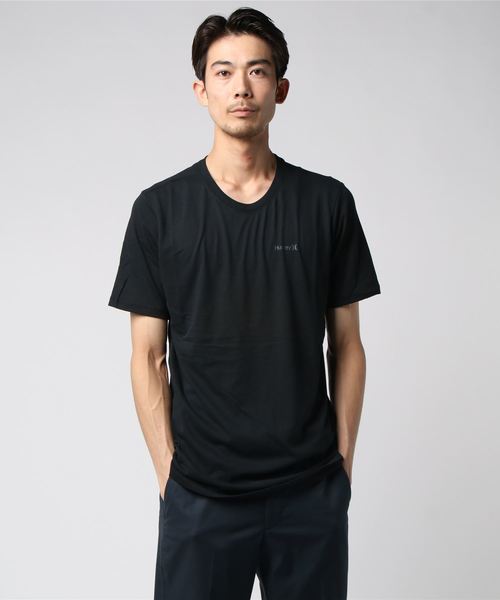 Hurley (ハーレー)の「M HRLY DF OAO 2.0 TEE SS / ハーレー ロゴプリントTシャツ ユニセックス(Tシャツ/カットソー・メンズ・ブラック/ホワイト/ブラウン/オリーブ/レモンイエロー/ホワイト系その他/グレー/ブラック系その他・SMALL/MEDIUM/LARGE)」の1枚目の写真