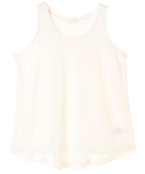 AMERICAN HOLIC（アメリカンホリック）の「・バックギャザーノースリーブロングプルオーバー（Tシャツ/カットソー・レディース・チャコールグレー/ブラック/オフホワイト/カーキ・FREE）」の5枚目の写真