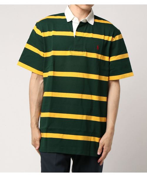 POLO RALPH LAUREN（ポロ ラルフ ローレン）の「アイコニック ラグビー シャツ（ポロシャツ・メンズ・グリーン系3/ネイビー系5/レッド系2・SMALL/MEDIUM/LARGE）」の2枚目の写真