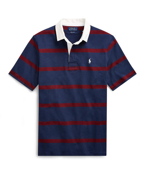 POLO RALPH LAUREN（ポロ ラルフ ローレン）の「アイコニック ラグビー シャツ（ポロシャツ・メンズ・グリーン系3/ネイビー系5/レッド系2・SMALL/MEDIUM/LARGE）」の3枚目の写真