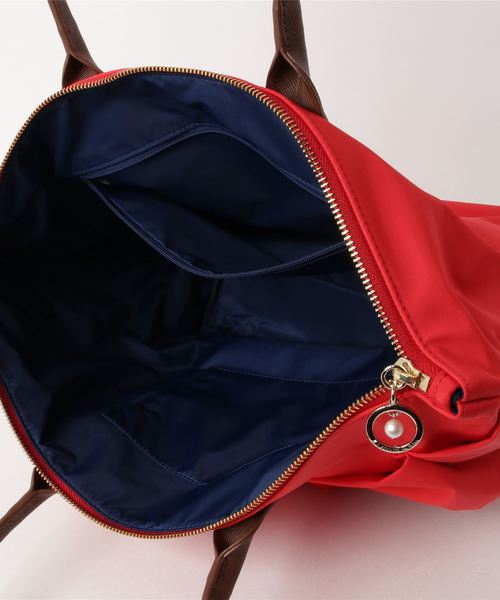 LANVIN en Bleu（ランバンオンブルー）の「シャルロット トートバッグ（トートバッグ・レディース・スカイブルー/ブラック/ネイビー/レッド/カーキ・FREE）」の12枚目の写真