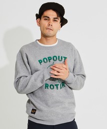 POPOUT Sweat スウェット トレーナー 裏起毛