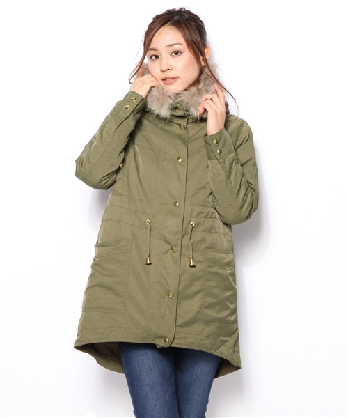 B:MING by BEAMS オリーブ色 XL モッズコート B:MING by BEAMS（ビーミングバイビームス）の「□ビーミング by