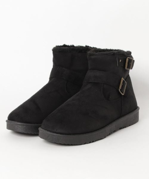 ARCADE（アーケード）の「エンジニア ムートン ショートブーツ（ブーツ・メンズ・ブラック/キャメル/ダークブラウン/ブラックミックス/ミックスグレー・26.0cm/26.5cm/27.0cm/27.5cm）」の2枚目の写真