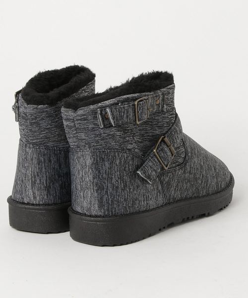 ARCADE（アーケード）の「エンジニア ムートン ショートブーツ（ブーツ・メンズ・ブラック/キャメル/ダークブラウン/ブラックミックス/ミックスグレー・26.0cm/26.5cm/27.0cm/27.5cm）」の7枚目の写真