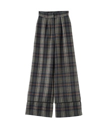 EIMY ISTOIRE（エイミーイストワール）の「カラーチェックワイドパンツ（その他パンツ・レディース）」