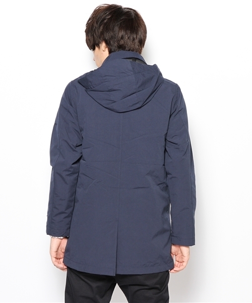 coen（コーエン）の「3レイヤーステンカラーコート（ステンカラーコート・メンズ・マスタード/ダークグリーン/ネイビー・X-SMALL/SMALL/MEDIUM/LARGE/X-LARGE）」の6枚目の写真