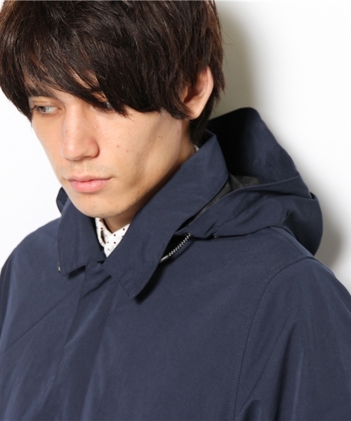 coen（コーエン）の「3レイヤーステンカラーコート（ステンカラーコート・メンズ・マスタード/ダークグリーン/ネイビー・X-SMALL/SMALL/MEDIUM/LARGE/X-LARGE）」の8枚目の写真