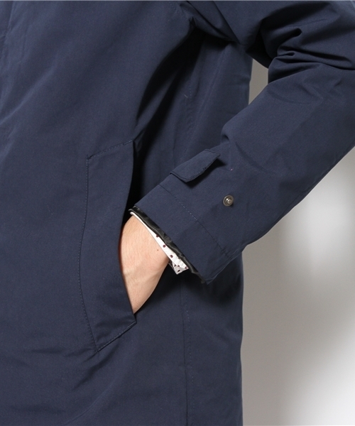 coen（コーエン）の「3レイヤーステンカラーコート（ステンカラーコート・メンズ・マスタード/ダークグリーン/ネイビー・X-SMALL/SMALL/MEDIUM/LARGE/X-LARGE）」の9枚目の写真