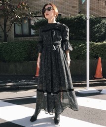 Ameri | MELISSA SLENDER DRESS(ワンピース)