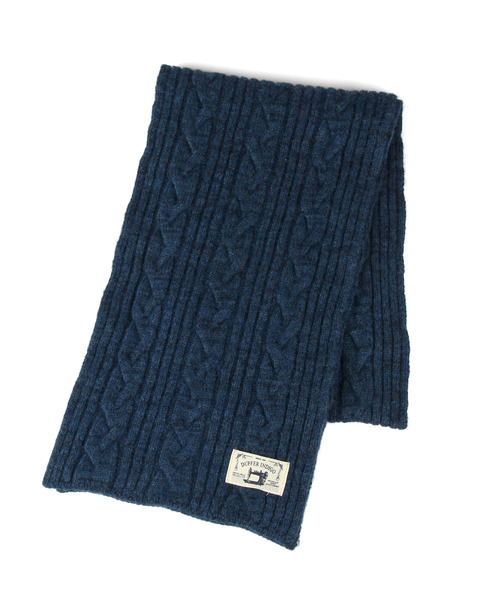 The DUFFER of LABEL] WOOL MUFFLER