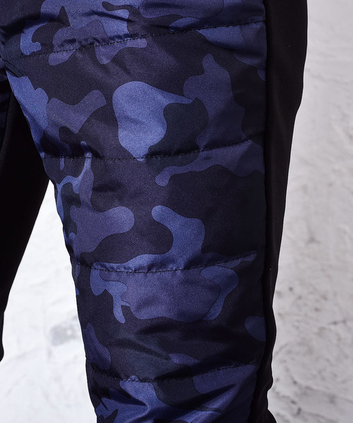 SOMEDIFF（サムディフ）の「【SOMEDIFF】フロント中綿裏シャギージョガーパンツ メンズ 春服 暖パン スウェット ボトムス セットアップ対応 冬服（その他パンツ・メンズ・ネイビー/ブラック/キャメル/カーキ/ブラック系その他/ベージュ/グレー系/ブラック系/チャコール・L/LL/M/XL）」の17枚目の写真