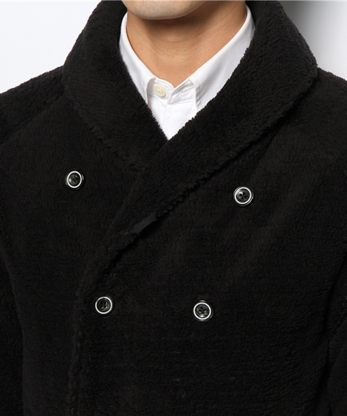 EDIFICE(エディフィス)の「◇サーモライトダブル起毛ラグランショールWJK(その他アウター・メンズ・ブラック/ブルー系その他/グレー・46/48/50/44)」の8枚目の写真