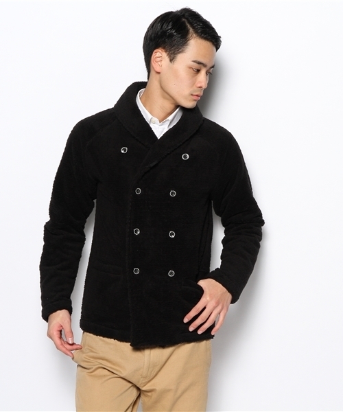 EDIFICE(エディフィス)の「◇サーモライトダブル起毛ラグランショールWJK(その他アウター・メンズ・ブラック/ブルー系その他/グレー・46/48/50/44)」の12枚目の写真