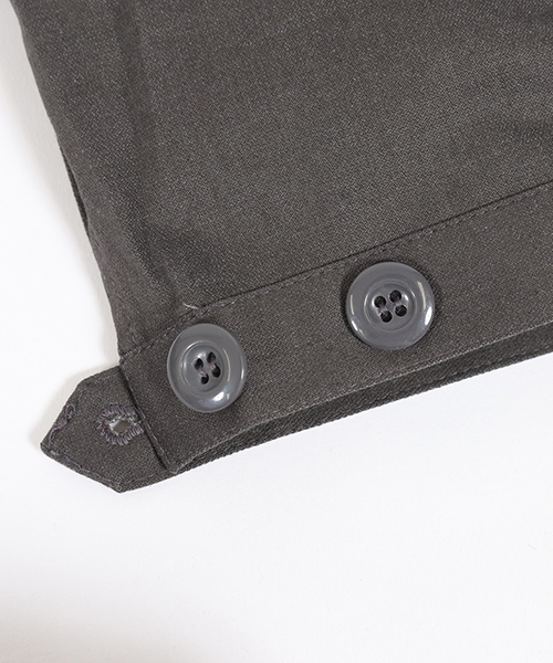 CAMBIO（カンビオ）の「mp6823-ワイドタックテーパードパンツ（その他パンツ・メンズ・ブラック/オリーブ/チャコール・S/M/L）」の18枚目の写真