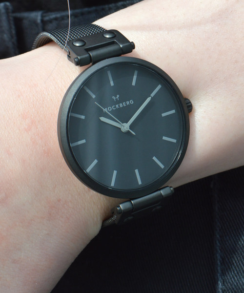 ROOPTOKYO（ループトウキョウ）の「MOCKBERG/モックバーグ Lio（アナログ腕時計・レディース・ブラック×ブラック/ブラック×シルバー・FREE）」の2枚目の写真