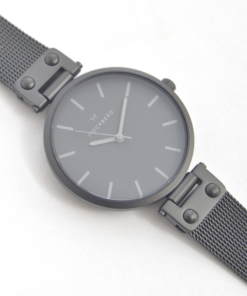 ROOPTOKYO（ループトウキョウ）の「MOCKBERG/モックバーグ Lio（アナログ腕時計・レディース・ブラック×ブラック/ブラック×シルバー・FREE）」の7枚目の写真