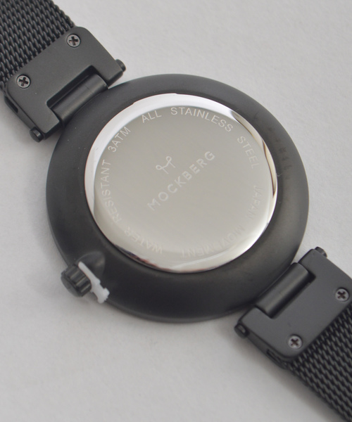 ROOPTOKYO（ループトウキョウ）の「MOCKBERG/モックバーグ Lio（アナログ腕時計・レディース・ブラック×ブラック/ブラック×シルバー・FREE）」の4枚目の写真