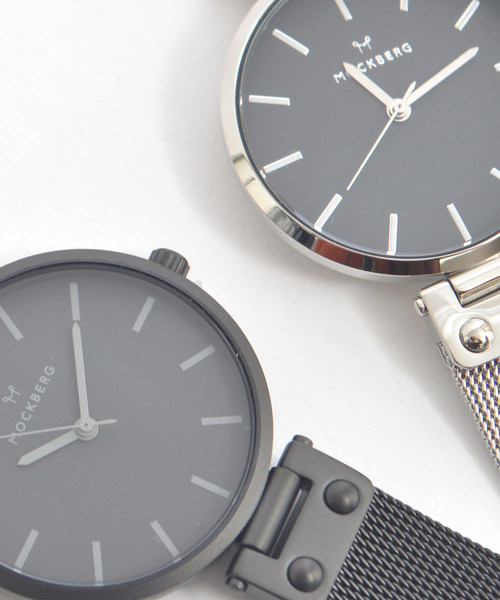 ROOPTOKYO（ループトウキョウ）の「MOCKBERG/モックバーグ Lio（アナログ腕時計・レディース・ブラック×ブラック/ブラック×シルバー・FREE）」の6枚目の写真