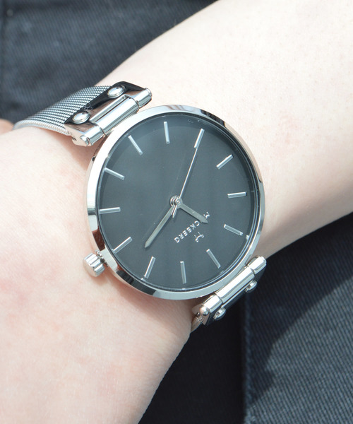 ROOPTOKYO（ループトウキョウ）の「MOCKBERG/モックバーグ Lio（アナログ腕時計・レディース・ブラック×ブラック/ブラック×シルバー・FREE）」の9枚目の写真