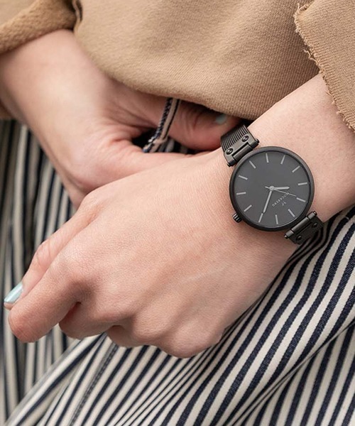 ROOPTOKYO（ループトウキョウ）の「MOCKBERG/モックバーグ Lio（アナログ腕時計・レディース・ブラック×ブラック/ブラック×シルバー・FREE）」の13枚目の写真