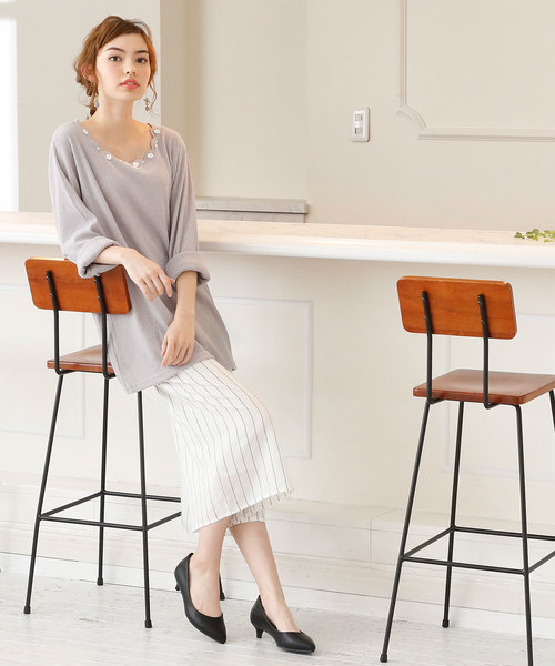 minky me!（ミンキーミー）の「ポインテッドトゥ5cmヒール走れるキレイめパンプス（パンプス・レディース・ピンク系その他/ブラック系その他2/その他14/ブラック系その他3/ブルー系その他3/イエロー系その他3/ピンク系その他3/ベージュ系その他3/グレー系その他3/ブルー系その他6/グレー系その他4/ブラック系その他・25/22.5/23/24.5/22/24/21.5/23.5/25.5/26）」の15枚目の写真