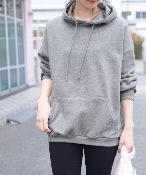 reca（レカ）の「スウェットパーカー（パーカー・レディース・ベージュ/グレー/ホワイト系その他・FREE）」の13枚目の写真