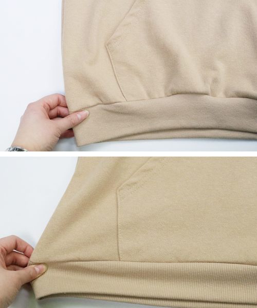 reca（レカ）の「スウェットパーカー（パーカー・レディース・ベージュ/グレー/ホワイト系その他・FREE）」の14枚目の写真