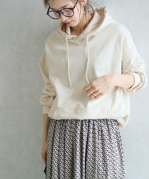 reca（レカ）の「スウェットパーカー（パーカー・レディース・ベージュ/グレー/ホワイト系その他・FREE）」の19枚目の写真