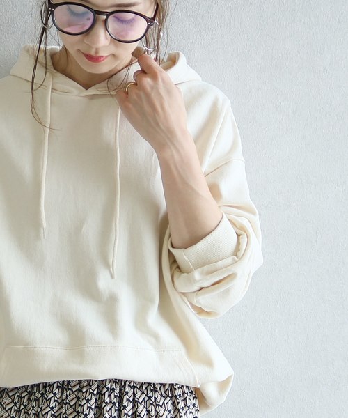 reca（レカ）の「スウェットパーカー（パーカー・レディース・ベージュ/グレー/ホワイト系その他・FREE）」の20枚目の写真