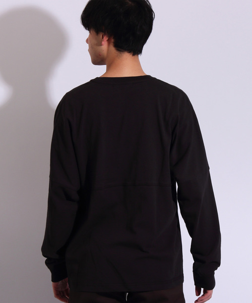 8(eight)(エイト)の「無地 ビッグTシャツ ロングTシャツ(Tシャツ/カットソー・メンズ・ホワイト/ブラック/ベージュ/ネイビー/レッド・MEDIUM/LARGE/X-LARGE)」の11枚目の写真