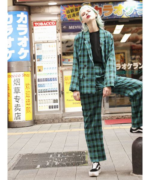 jouetie(ジュエティ)の「ロールアップルーズパンツ(その他パンツ・レディース・ベージュ/ピンク/グリーン/その他1・MEDIUM)」の10枚目の写真