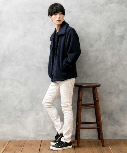 TopIsm（トップイズム）の「ビッグシルエット ボアジャケット ボア