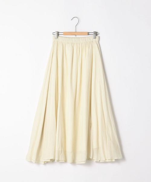 coen（コーエン）の「ソリッドマキシスカート#（スカート・レディース・ライトブルー/ライラック/ブラック/オフホワイト・FREE）」の13枚目の写真