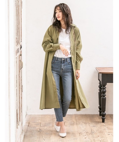 Fifth フィフス の 2wayフロント釦ロングシャツワンピース ワンピース Wear