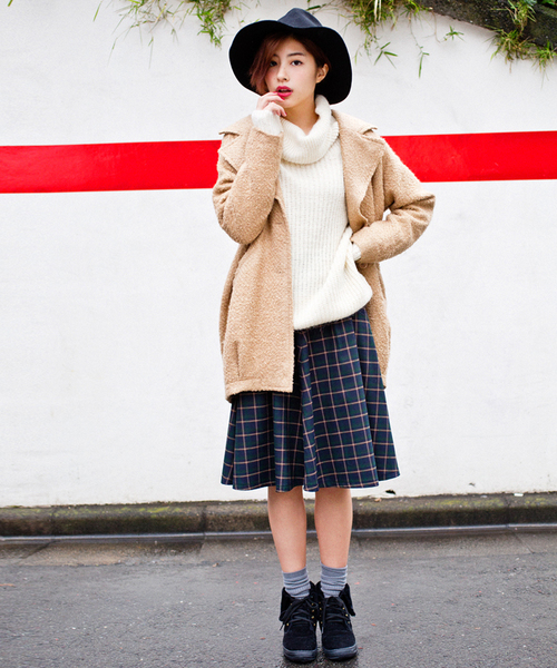 WEGO（ウィゴー）の「WEGO/クシュクシュソックス（ソックス/靴下・レディース・ホワイト/ブラック/グレー/ダークグリーン/ワイン/ネイビー/ライトパープル/ピンク・FREE）」の13枚目の写真