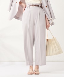 natural couture | 編み込みベルト付きパンツ(その他パンツ)