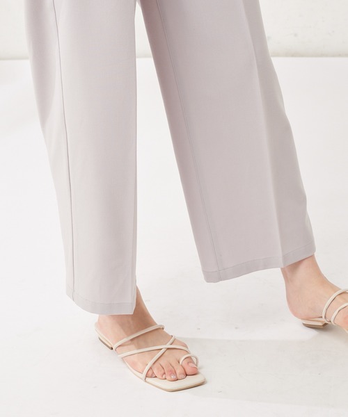 natural couture（ナチュラルクチュール）の「編み込みベルト付きパンツ（その他パンツ・レディース・ベージュ/ミント/ラベンダー・FREE）」の20枚目の写真