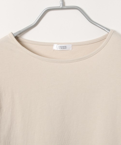 LOWRYS FARM(ローリーズファーム)の「ボリュームフリルSS 886361(Tシャツ/カットソー・レディース・チャコールグレー/アイボリー/ドット・FREE)」の7枚目の写真