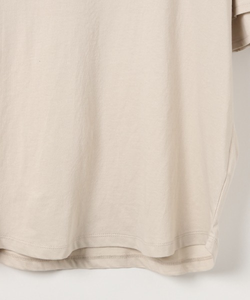 LOWRYS FARM(ローリーズファーム)の「ボリュームフリルSS 886361(Tシャツ/カットソー・レディース・チャコールグレー/アイボリー/ドット・FREE)」の5枚目の写真
