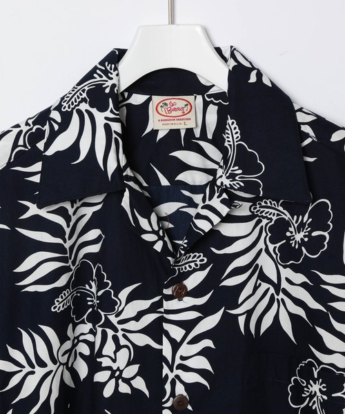 ADAM ET ROPE'(アダムエロペ)の「【GO BEARFOOT】 MEN'S VINTAGE SHIRT(シャツ/ブラウス・メンズ・レッド/カーキ/ネイビー・M/XL/L)」の6枚目の写真