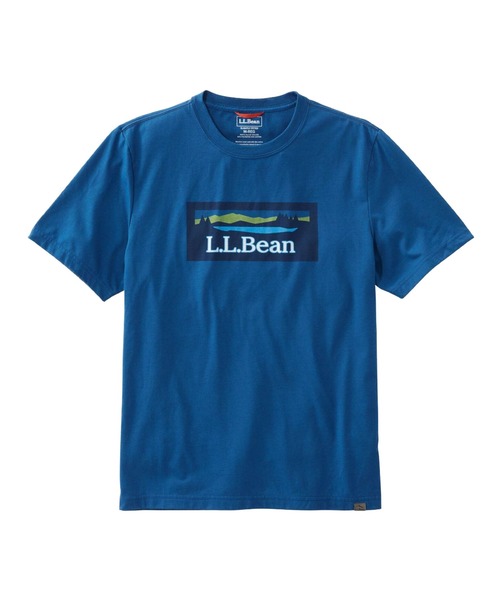 L.L.Bean(エルエルビーン)の「パフォーマンス・グラフィック・ティ、半袖 ジャパン・フィット(Tシャツ/カットソー・メンズ・グレー系その他/ネイビー/ヘザーグレー/ブルー系その他/オリーブ/ロイヤルブルー/オレンジ/グレー系その他2/ネイビー系/黄土色系・SMALL/LARGE/MEDIUM/X-LARGE)」の8枚目の写真