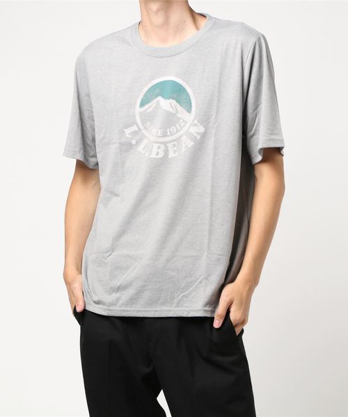 L.L.Bean(エルエルビーン)の「パフォーマンス・グラフィック・ティ、半袖 ジャパン・フィット(Tシャツ/カットソー・メンズ・グレー系その他/ネイビー/ヘザーグレー/ブルー系その他/オリーブ/ロイヤルブルー/オレンジ/グレー系その他2/ネイビー系/黄土色系・SMALL/LARGE/MEDIUM/X-LARGE)」の18枚目の写真