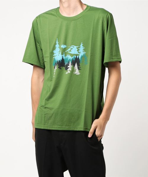 L.L.Bean(エルエルビーン)の「パフォーマンス・グラフィック・ティ、半袖 ジャパン・フィット(Tシャツ/カットソー・メンズ・グレー系その他/ネイビー/ヘザーグレー/ブルー系その他/オリーブ/ロイヤルブルー/オレンジ/グレー系その他2/ネイビー系/黄土色系・SMALL/LARGE/MEDIUM/X-LARGE)」の17枚目の写真