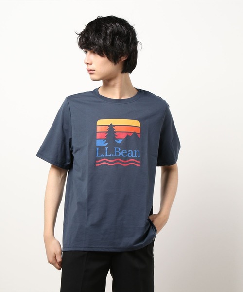 L.L.Bean(エルエルビーン)の「パフォーマンス・グラフィック・ティ、半袖 ジャパン・フィット(Tシャツ/カットソー・メンズ・グレー系その他/ネイビー/ヘザーグレー/ブルー系その他/オリーブ/ロイヤルブルー/オレンジ/グレー系その他2/ネイビー系/黄土色系・SMALL/LARGE/MEDIUM/X-LARGE)」の21枚目の写真
